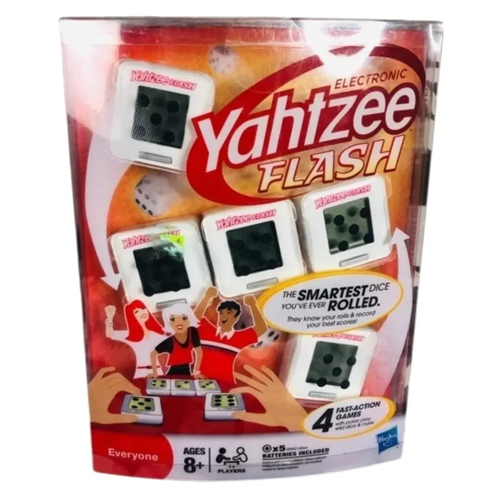 Yahtzee Electronic Flash Cubes -‎ The Smartest Dice You've Ever Rolled